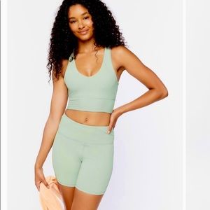 NWT Forever 21 Pistachio Bike Shorts